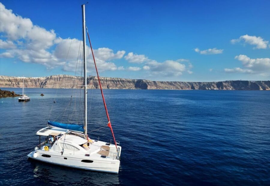 Santorini: Catamaran Cruise with Greek BBQ and Drinks - What Makes This Tour Stand Out