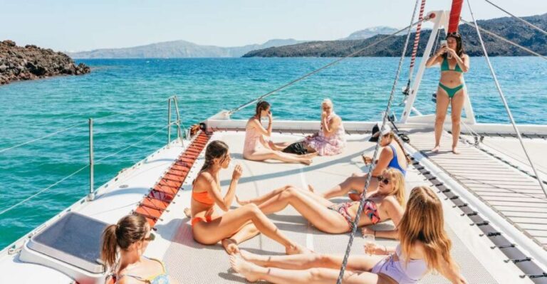 Santorini: Catamaran Tour with BBQ Dinner, Drinks, and Music - Why This Tour Is Worth It