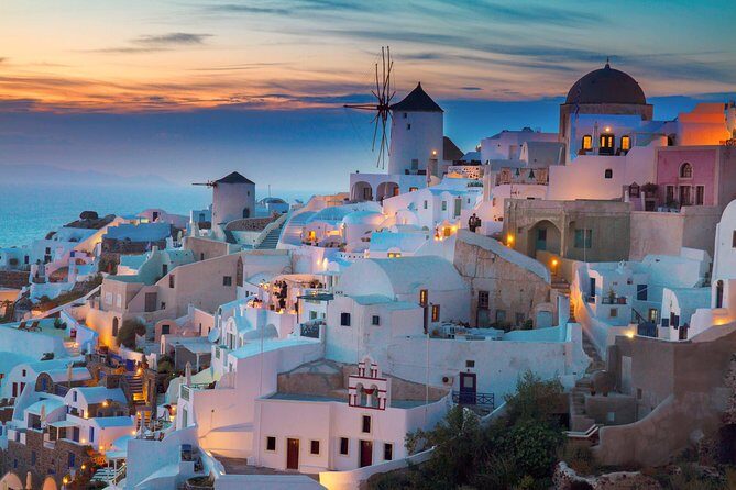 Santorini Day-Trip rent a minivan with driver - The Experience on the Road