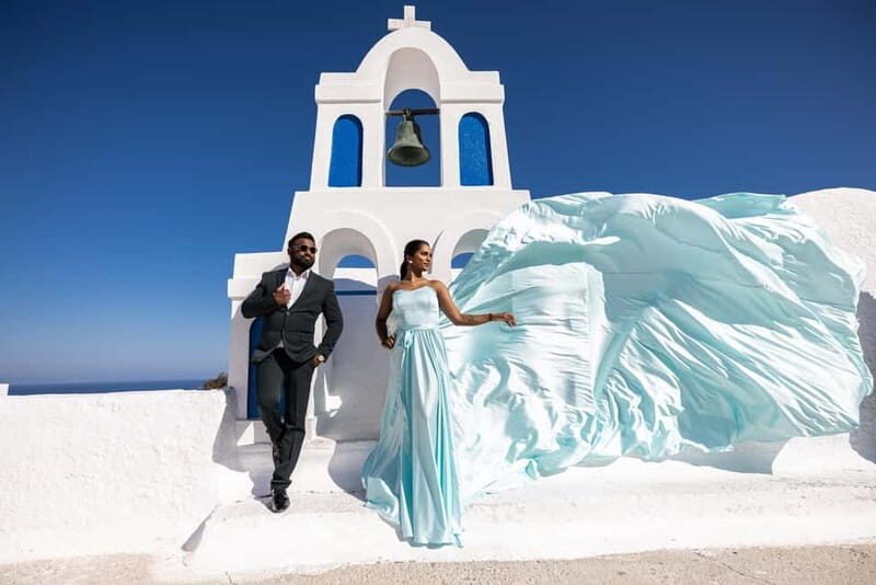 Santorini: Flying Dress Photoshoot **Dress Included** - What Makes This Tour Stand Out