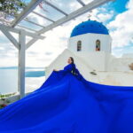 Santorini: Flying Dress Photoshoot with Edited Photos - A Closer Look at the Experience