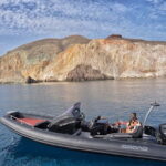 Santorini : Luxury Rib rental with Captain & Fuel included - What’s Included and What’s Not