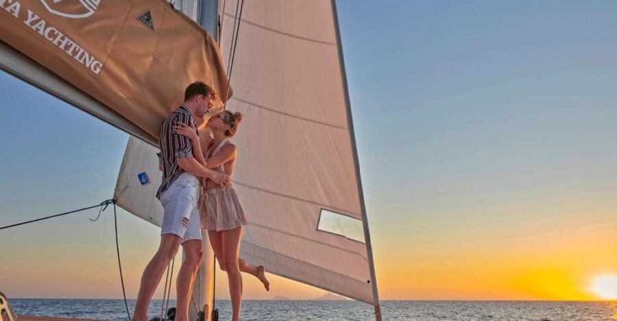 Santorini: Platinum Catamaran Cruise w/ BBQ Meal & Open Bar - Who Will Love This Tour?