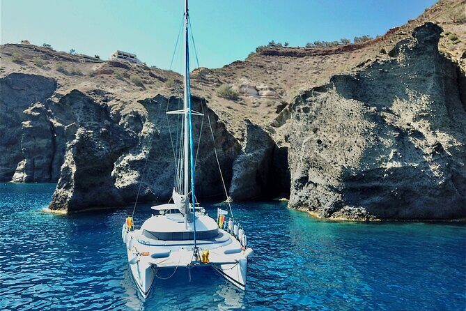 Santorini: Premium Small-Group Catamaran Cruise with Food/Drinks - The Practicalities: What to Know Before You Book