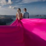 Santorini: Private Flying Dress Photoshoot at Blue Domes - Practical Details and Tips for Booking