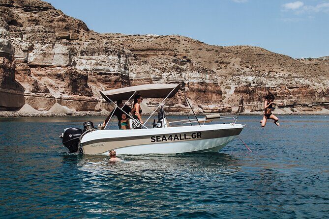 Santorini Rent a Boat Without License - FAQs