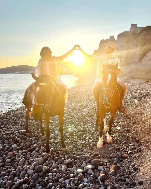 Santorini: Sunset Horse Riding Tour with Professional Photos - A Deep Dive into the Itinerary and Experience