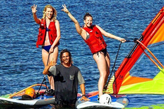 Santorini Windsurfing lessons - The Sum Up