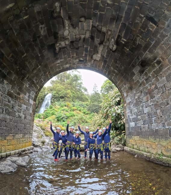 São Miguel: WaterPark Canyoning Ribeira dos Caldeirões - What to Expect During the Experience
