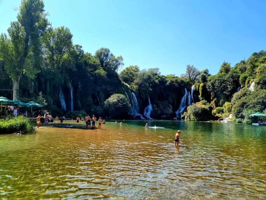 Sarajevo: Kravica Falls Swimming Tour with Mostar & Konjic - Who Should Consider This Tour?