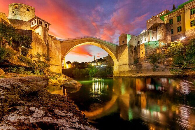 Sarajevo: Mostar Konjic Blagaj Pocitelj Fortica Skywalk Waterfall - The Sum Up