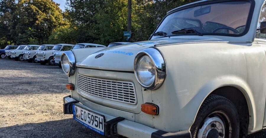 Schkeuditz: 4-Hour Vintage East German Trabant Rental - An Authentic Drive in a Historic East German Icon