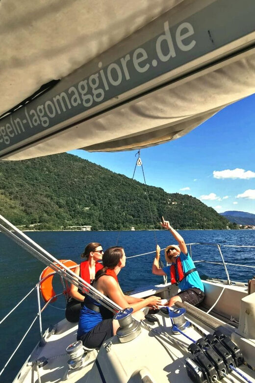 Segeltour mit Skipper - Cannero Riviera am LagoMaggiore - Detailed Breakdown of the Itinerary