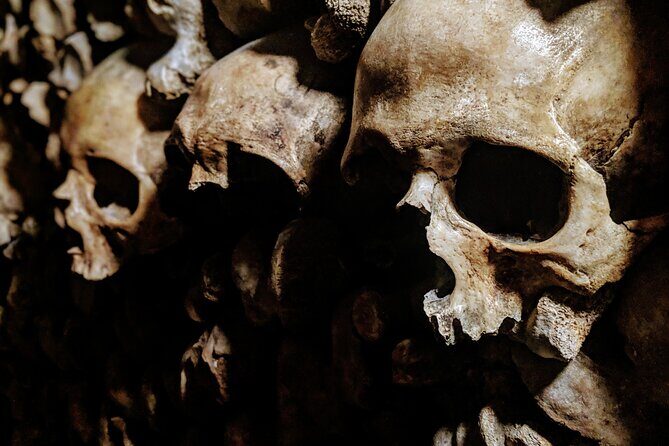 Semi Private Tour of Roman Catacombs and Bone Chapels - Wandering Miles of Tunnels at the Catacombs of Saint Domitilla
