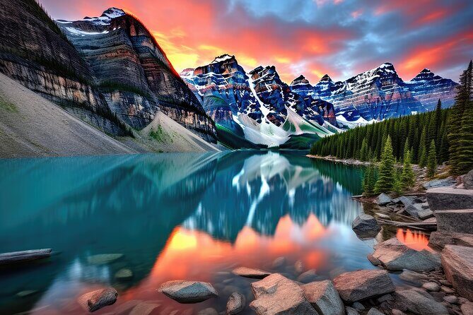 Shuttle from Banff or Canmore to Moraine Lake and Lake Louise - The Sum Up
