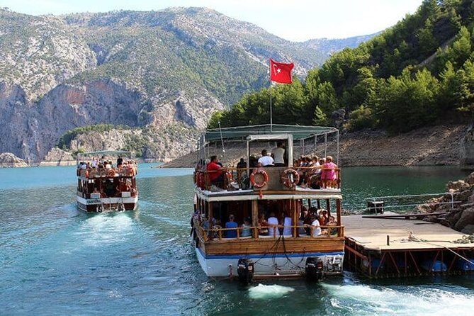 Side-Alanya: 5-Hour BoatTour inGreen Canyon with Lunch SoftDrinks - Exploring the Green Canyon on a 5-Hour Boat Tour
