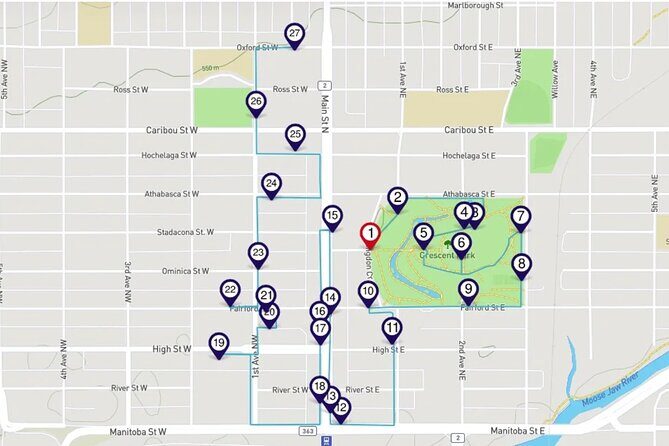 Sights of Moose Jaw Smartphone Audio Walking Tour - The Sum Up