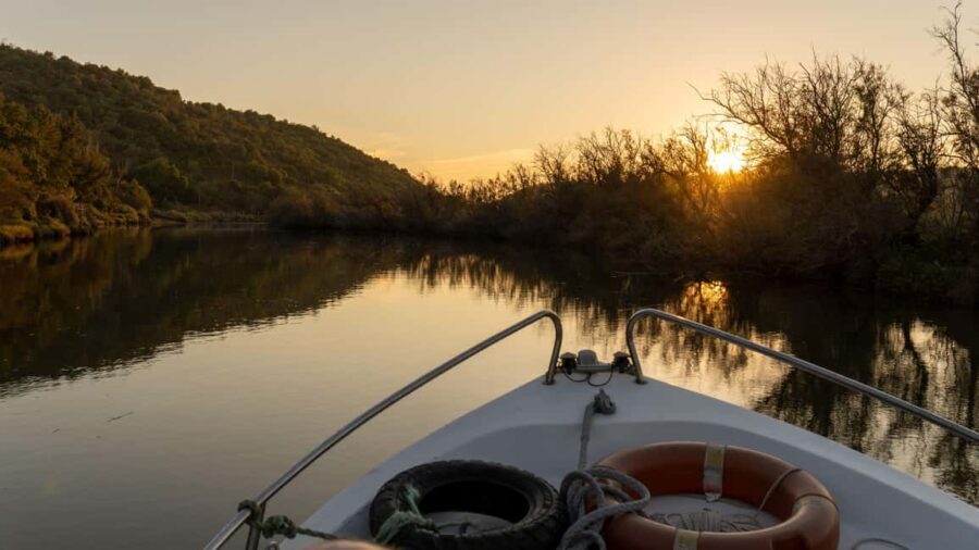 Silves History - Nature Boat Tour - free drink and Port wine - Exploring the Algarve from Ferragudo to Silves by Boat