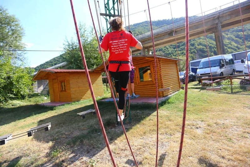 Simitli: Rope garden, zipline and rafting on Struma - A Close Look at the Experience