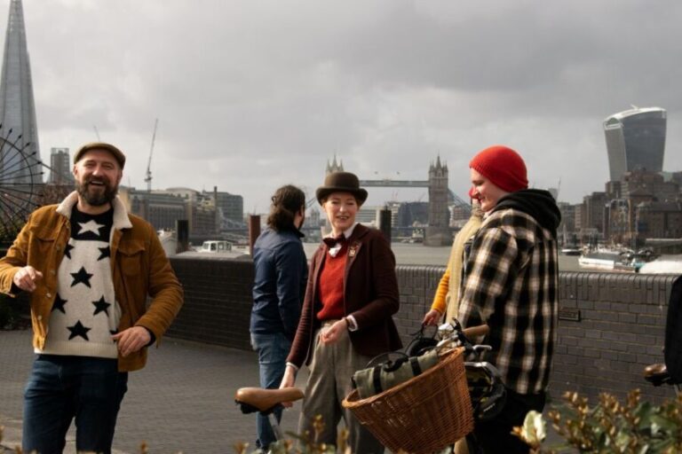 Sin & Salvation: River Thames Bike Tour - Discovering London’s Darker Side on Two Wheels