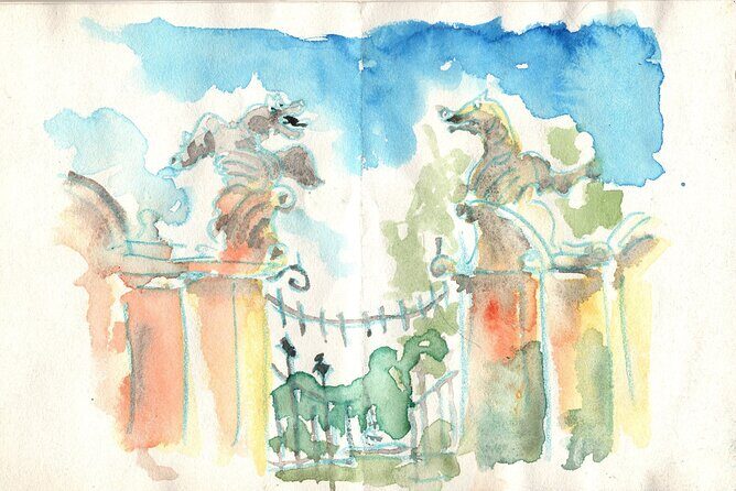 Sketching in Rome Villa Borghese Private lesson with Guido - Who Will Love This Tour