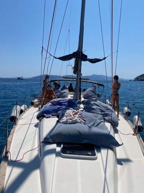 Skiathos: day sailing trip with swim stops and lunch - FAQ
