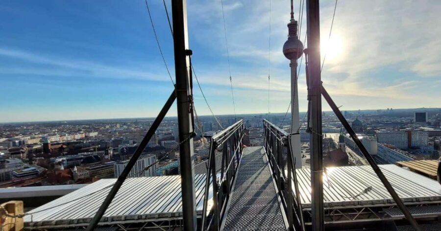 Sky Walk - 120 Meters above Berlin - What to Expect During the Sky Walk