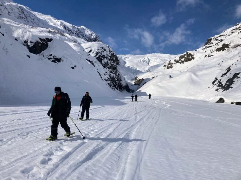 Snowmobile and Snowshoe Dual Adventure from Seward, AK - A Deep Dive into the Snowmobile and Snowshoe Adventure