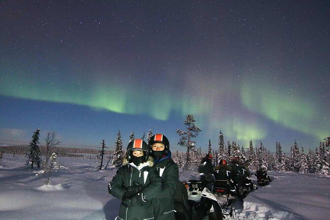 Snowmobile Aurora Expedition with dinner - The Food and Cultural Experience