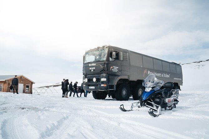 Snowmobiling Adventure on Langjokull Glacier from Gullfoss - A Deep Dive into the Snowmobiling Experience