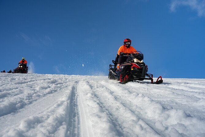 Snowmobiling on Langjökull Glacier from Geysir Area - The Snowmobile Ride: A Glimpse of Arctic Wonder
