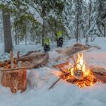 Snowshoe experience with traditional beverages in Lapland - A Deep Dive into the Snowshoe Experience in Lapland