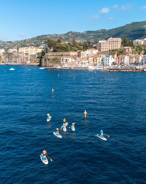 Sorrento: SUP Paddleboard Tour to Bagni Regina Giovanna - Detailed Itinerary Breakdown