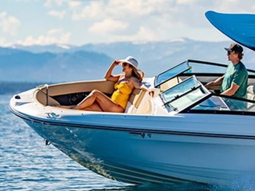 South Lake Tahoe: 24-foot Crest Pontoon Boat Rental - In-Depth Review: What to Expect with Your Lake Tahoe Pontoon Adventure