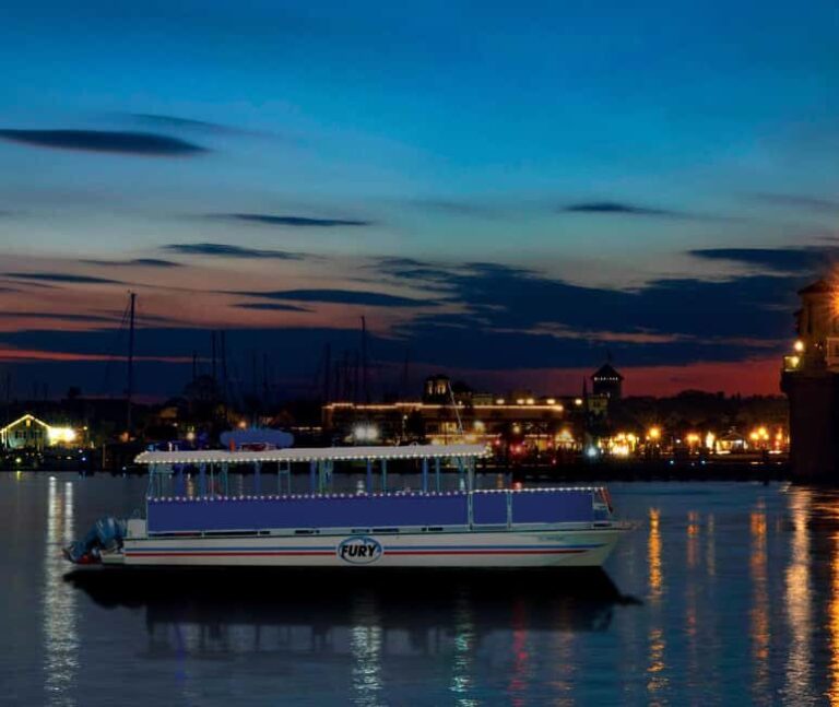 St Augustine: Champagne Sunset Cruise w Nights of Lights opt - What to Expect When You Book This Cruise