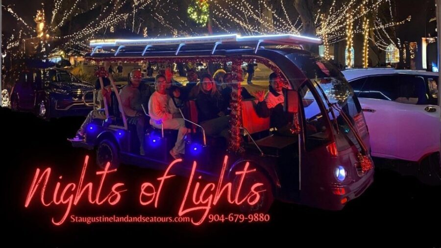 St Augustine: Nights of Lights Tour by Electric Cart - What Makes This Tour Stand Out?