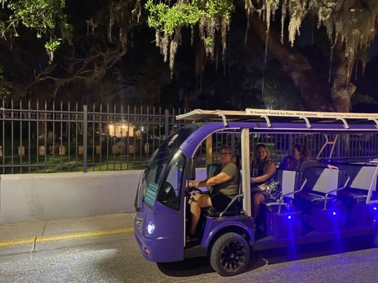 St Augustine: Riding with the Ghosts Golf Cart Tour - Final Thoughts