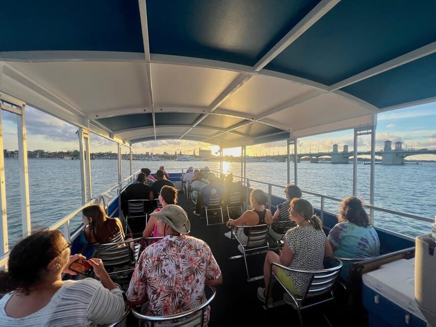 St. Augustine: Sunset Boat Tour with Dolphin Spotting - Detailed Itinerary and Experience Breakdown