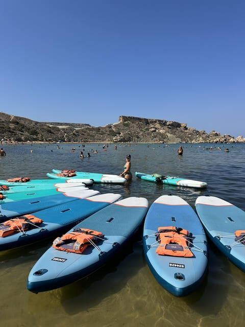 Stand-Up Paddleboarding Lesson at Malta Surf School
