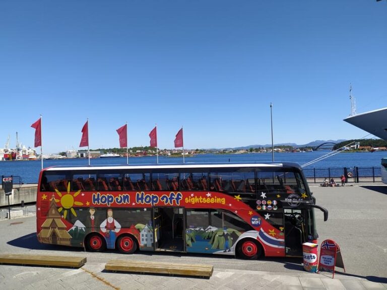 Stavanger: 24-Hour Hop-On Hop-Off Bus Pass GrayLine - Detailed Breakdown of the Route and Attractions