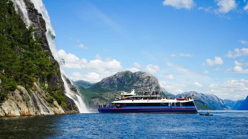 Stavanger: Lysefjord Cruise, Fishing, and Dinner Tour - The Experience in Detail
