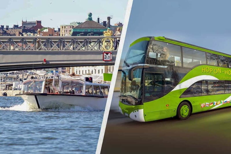 Stockholm: Hop-On Hop-Off Bus or Boat with Audio Guide - The Perfect Fit for Different Travelers