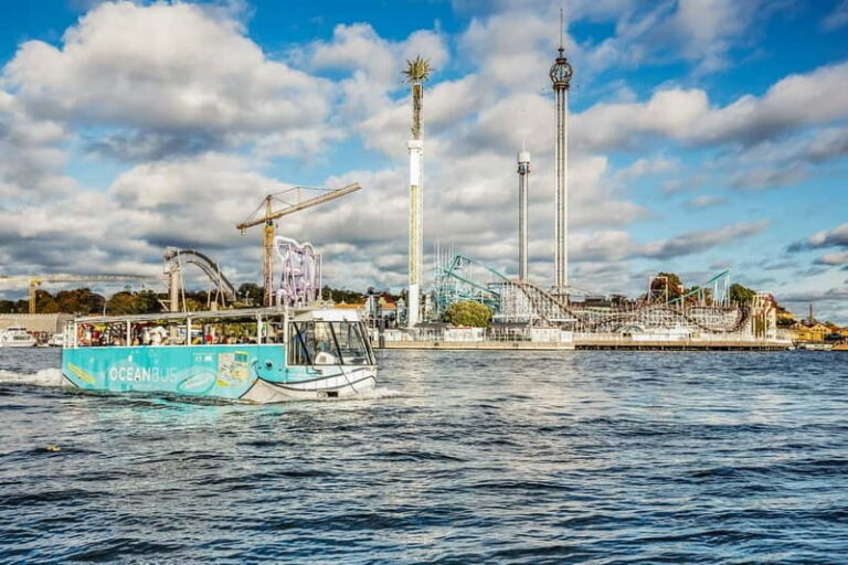 Stockholm: Land and Water Tour by Amphibious Bus - Who Should Consider This Tour?