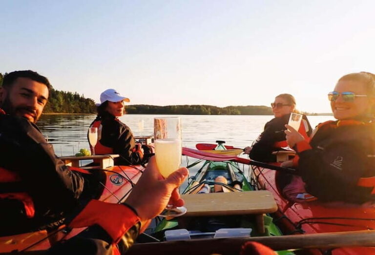 Stockholm: Sunset Archipelago Kayaking & Toast on the Water - The Itinerary: Step-by-Step