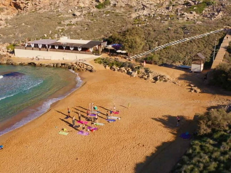 Sunday: Ghajn Tuffieha (Riviera) Beach Yoga Class - A Deep Dive into the Beach Yoga Experience at Ghajn Tuffieha