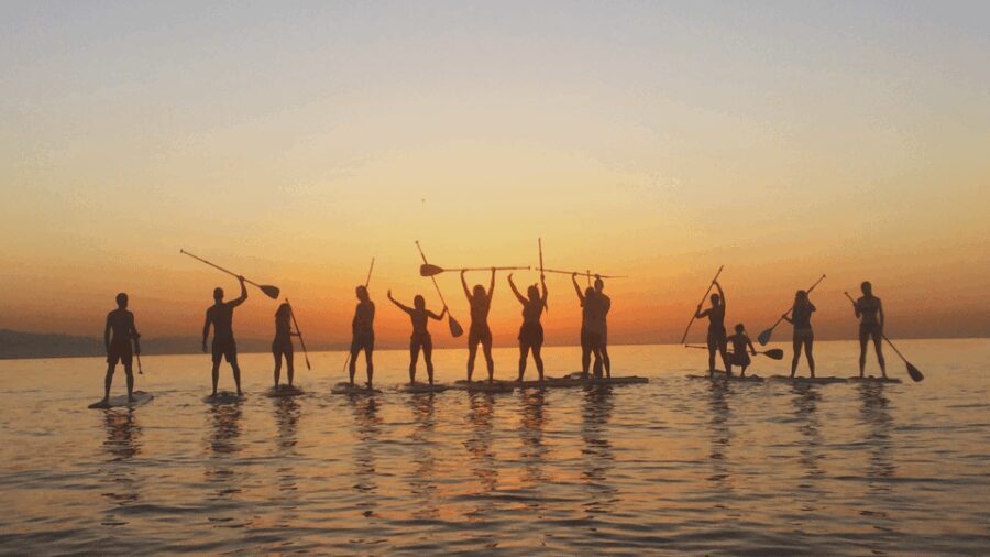 Sunrise Paddle Surf in Menorca