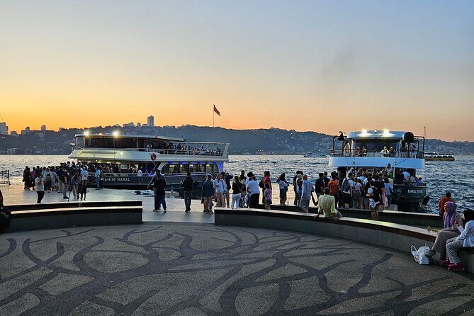 Sunset Cruise with Stop along Asia: Discover Istanbul's Bosphorus - Frequently Asked Questions