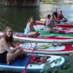 SUP at Ponte Vecchio with a Floating Drink - Florence Paddleboarding - Exploring Florence on a Paddleboard