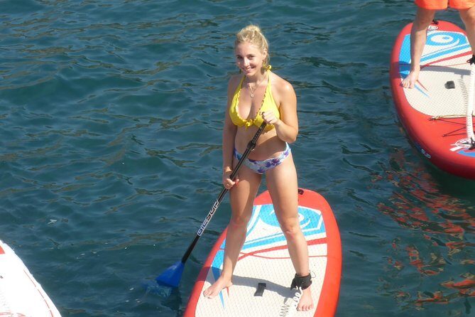 SUP into the sunset on Vulcano Island - Exploring the Vulcano Island SUP Sunset Tour