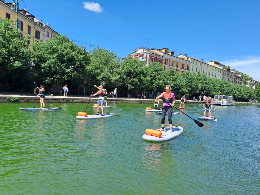 SUP on the Navigli: a wellness retreat in Milan - The Itinerary: From Welcome to Relaxation